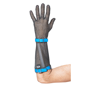 chain mesh safety glove 19cm