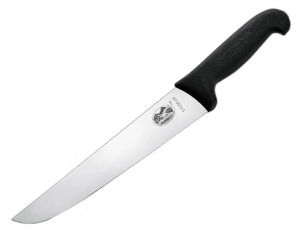 Butcher’s Knife Victorinox 5.5203.26 | 26cm / 10in | Black Grip